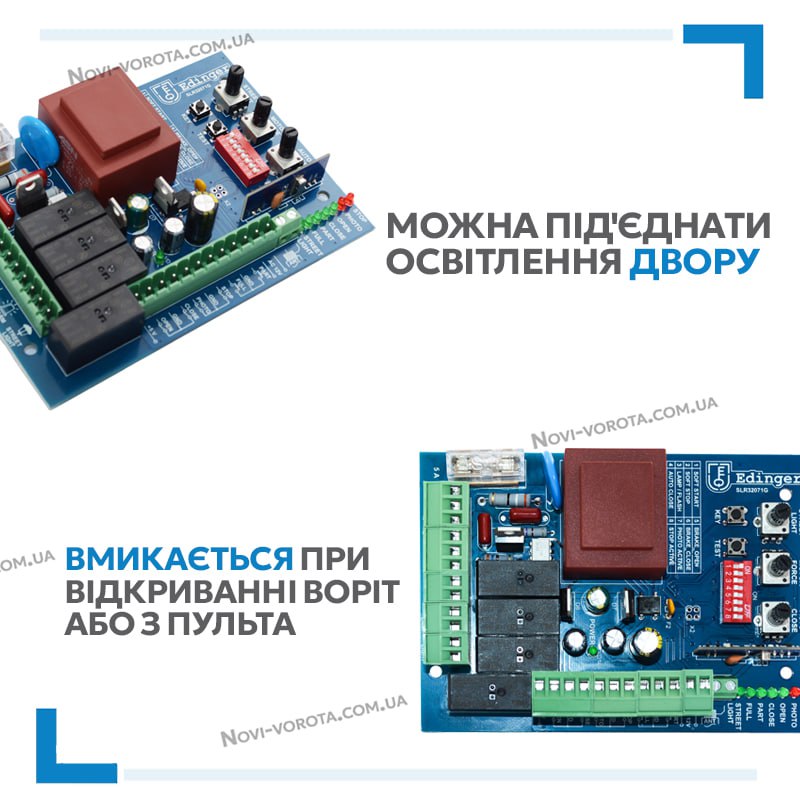 Плата керування Edinger S8, вигляд збоку